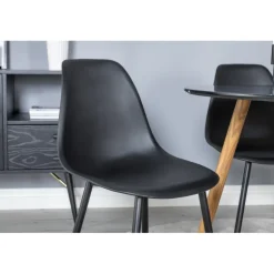 Rundt Spisebordssæt Plaza med stole Polar