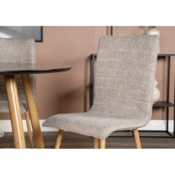 Rundt Spisebordssæt Plaza med stole Windu