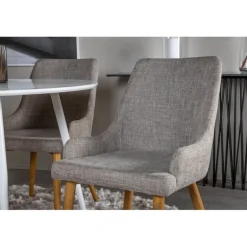 Rundt Spisebordssæt Plaza med stole Plaza