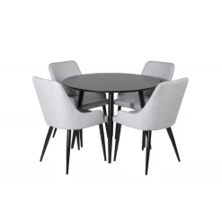 Rundt Spisebordssæt Plaza med stole Plaza