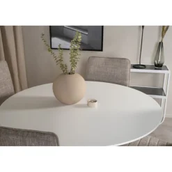 Rundt Spisebordssæt Plaza med stole Windu