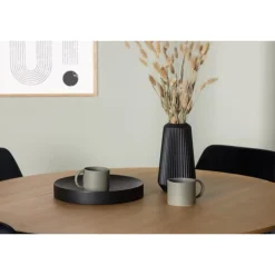 Rundt Spisebordssæt Yadikon med stole Night