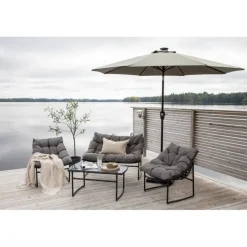 Sabal Parasol - Sort,Grå