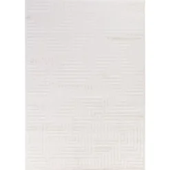 Sahara Indendørs tæppe 3D - Creme