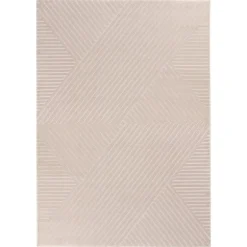 Sahara Indendørs Tæppeløber 3D - Beige