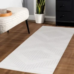 Sahara Indendørs Tæppeløber 3D - Creme