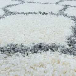 Salsa Shaggy Tæppeløber Skandinavisk - Creme