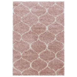 Salsa Shaggy Tæppeløber Skandinavisk - Rosa