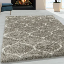 Salsa Shaggy Tæppeløber Skandinavisk - Beige