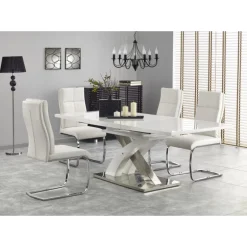 SANDOR 2 bord, - ekstra Hvid