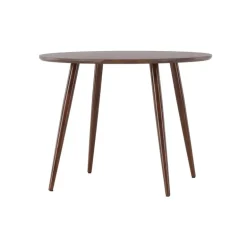 Sanford - 100x75 Rundt spisebord - Mørkebrun