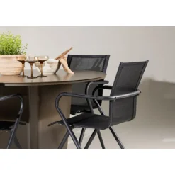 Santa Fe Rund Loungesæt - Havemøbelsæt