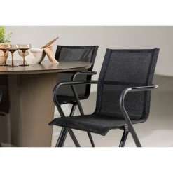 Santa Fe Rund Loungesæt - Havemøbelsæt