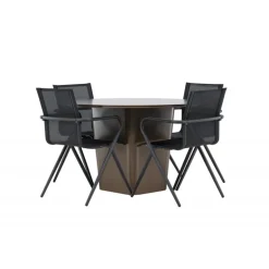 Santa Fe Rund Loungesæt - Havemøbelsæt