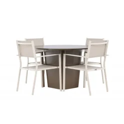 Santa Fe Rund Loungesæt - Havemøbelsæt