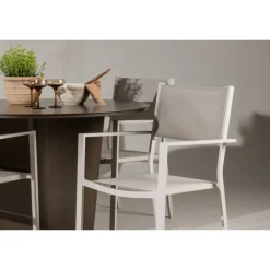 Santa Fe Rund Loungesæt - Havemøbelsæt