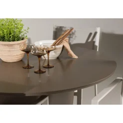 Santa Fe Rund Loungesæt - Havemøbelsæt