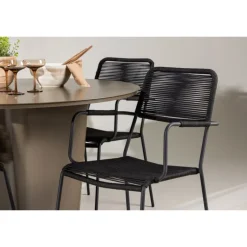 Santa Fe Rund Loungesæt - Havemøbelsæt