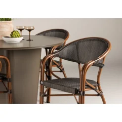 Santa Fe Rund Loungesæt - Havemøbelsæt