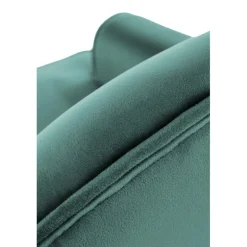 SANTI lænestol Mørkegrøn/guld