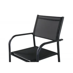 Santorini Havestol - Sort