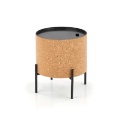 SASHA, sofabord, Naturlig - Sort