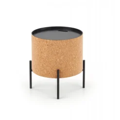 SASHA, sofabord, Naturlig - Sort