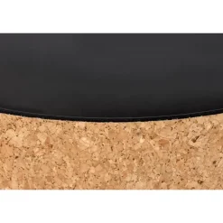 SASHA, sofabord, Naturlig - Sort