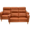 Sæby sofasæt Cognac Lædersofa