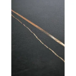 SCALITA sofabord, Sort marmor / Sort / guld