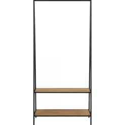 Seaford garderobestativ sort metal