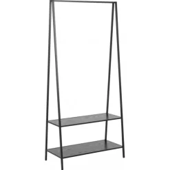 Seaford garderobestativ sort metal