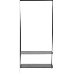 Seaford garderobestativ sort metal