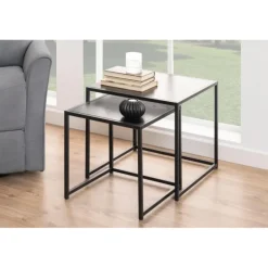 Seaford indskudsbord sort MDF