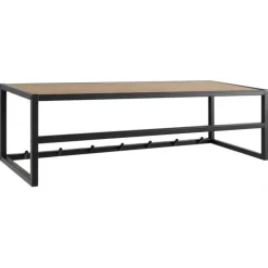 Seaford knagerække sort metal