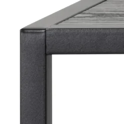 Seaford knagerække sort metal