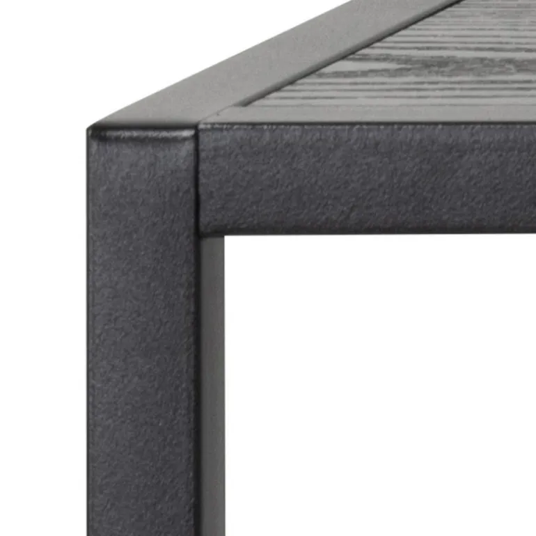 Seaford knagerække sort metal