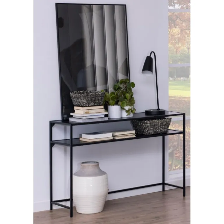 Seaford konsolbord sort MDF