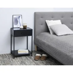 Seaford natbord sort MDF