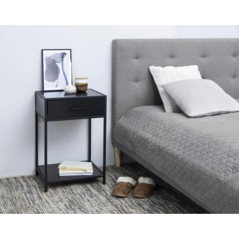 Seaford natbord sort MDF