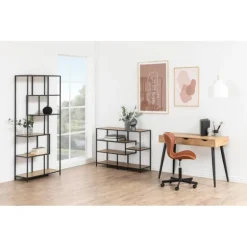 Seaford reol naturlig MDF