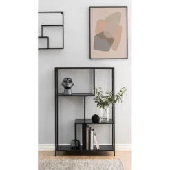 Seaford reol sort MDF