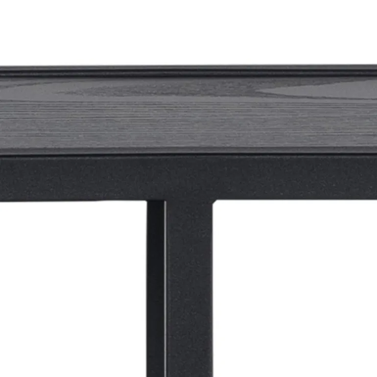 Seaford væghylde sort MDF 77 cm