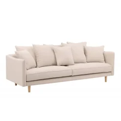 Segelskaren 3 personers Sofa - Beige stof