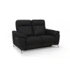 Selesta 2 Personers sofa Sort Stof