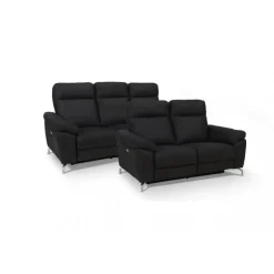 Selesta 2 Personers sofa Sort Stof