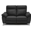 Selesta 2 Personers sofa Sort Læder