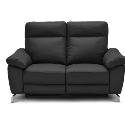 Selesta 2 Personers sofa Sort Læder