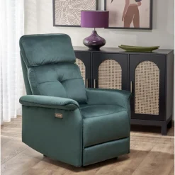 SEMIR lænestol, Mørkegrøn