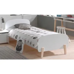 Seng 90 x 200 cm – Kiddy, hvid